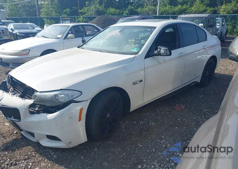 2013 BMW 550I xDrive из США, поврежденный, VIN WBAFU9C58DDY70973